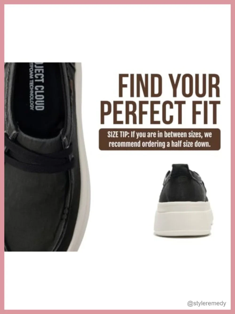 Canvas Platform Loafers Slip-On Women's Comfort Foam Sneakers